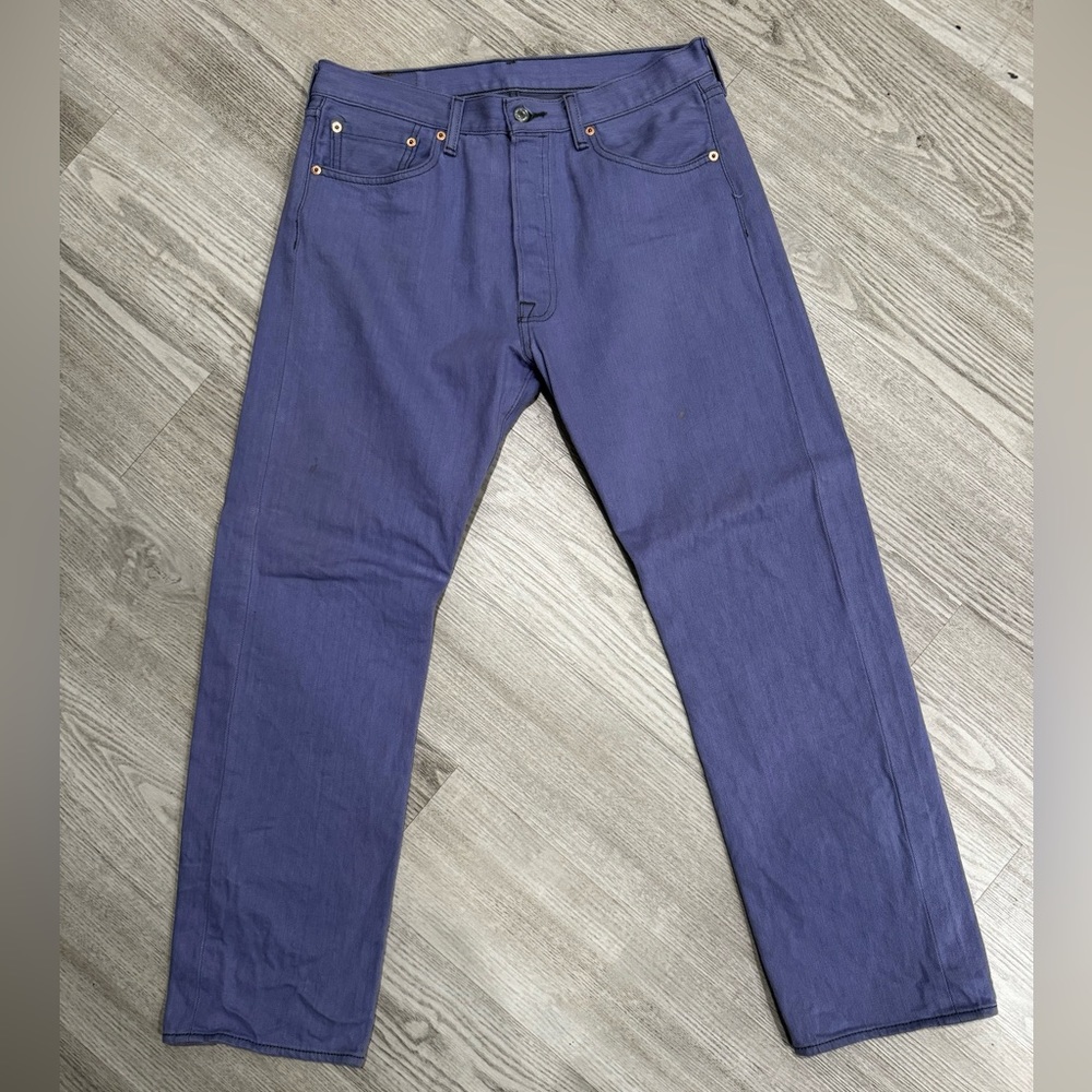 Purple vintage Levi jeans